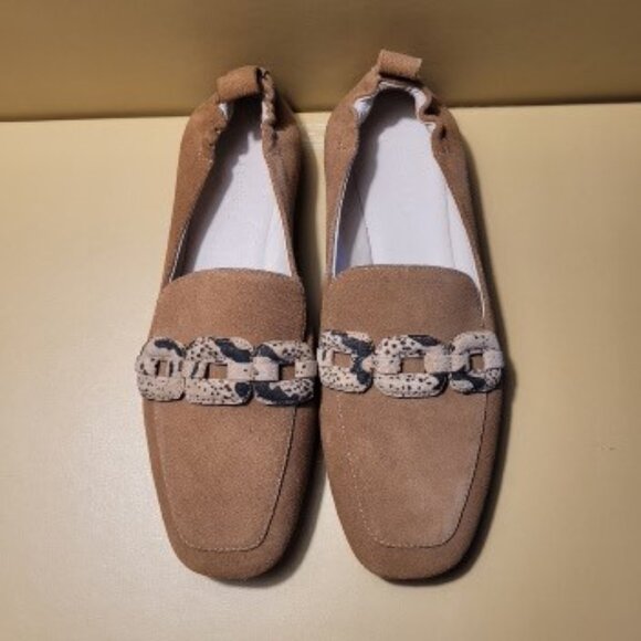 $59 NWT  (7) SANCTUARY Suede Loafer - Picture 2 of 14